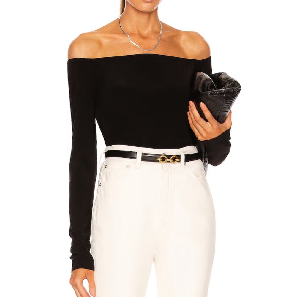 Norma Kamali off shoulder top